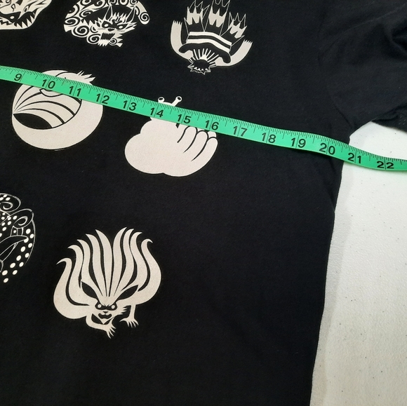 Naruto Shippuden The Tailed Beasts Short Sleeve Tshirt Men's Sz L Anime Manga - Picture 6 of 7